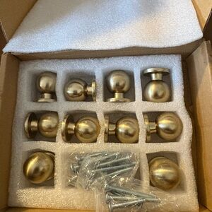Gold Cabinet Knobs Set